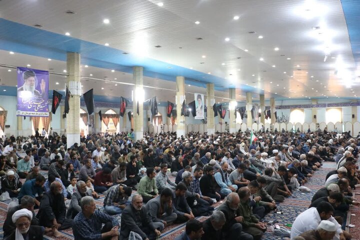 تصاویر/ آیین عبادی سیاسی نماز جمعه شهرستان زابل