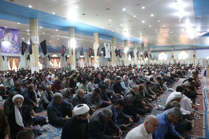 تصاویر/ آیین عبادی سیاسی نماز جمعه شهرستان زابل