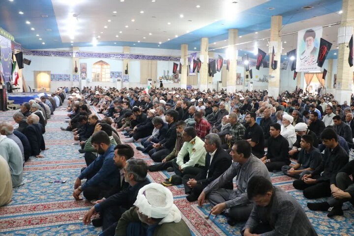 تصاویر/ آیین عبادی سیاسی نماز جمعه شهرستان زابل
