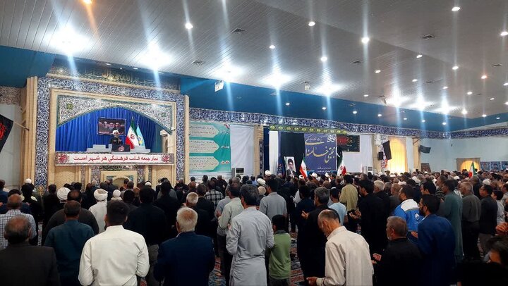 تصاویر/ آیین عبادی سیاسی نماز جمعه شهرستان زابل