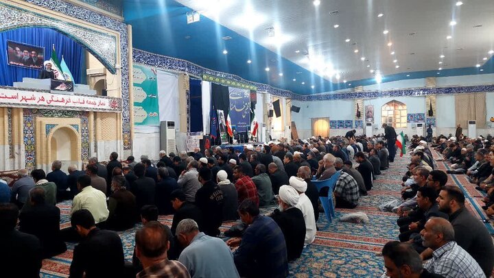 تصاویر/ آیین عبادی سیاسی نماز جمعه شهرستان زابل