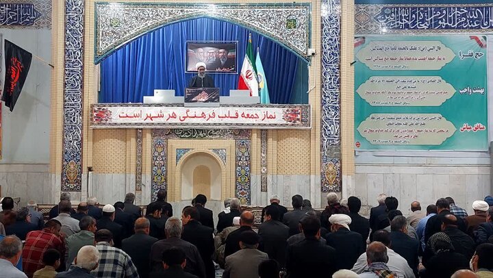 تصاویر/ آیین عبادی سیاسی نماز جمعه شهرستان زابل