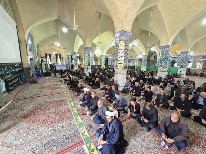 تصاویر/ نماز جمعه شهرستان بهاباد