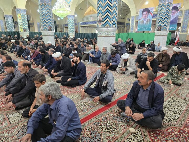 تصاویر/ نماز جمعه شهرستان بهاباد