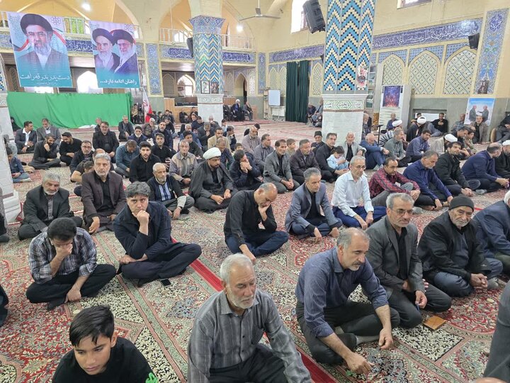 تصاویر/ نماز جمعه شهرستان بهاباد