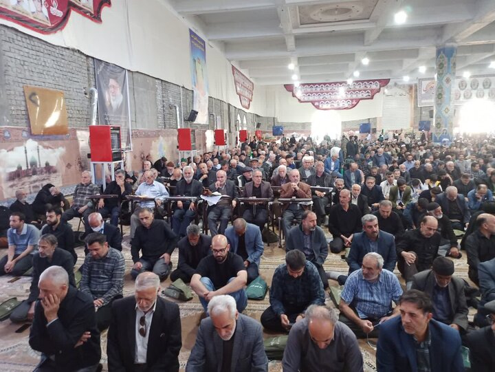 تصاویر/ نماز عبادی سیاسی جمعه کاشان