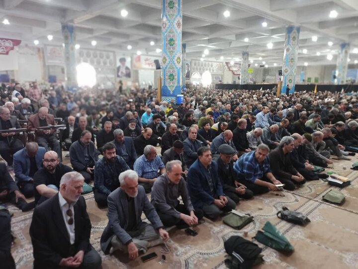 تصاویر/ نماز عبادی سیاسی جمعه کاشان