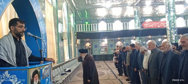 تصاویر/ نماز عبادی سیاسی جمعه  بادرود