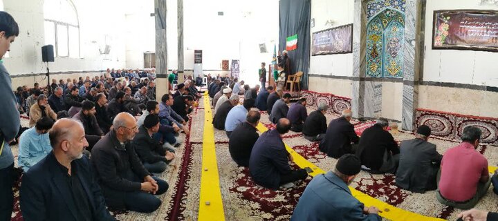 تصاویر/ نماز عبادی سیاسی جمعه قمصر
