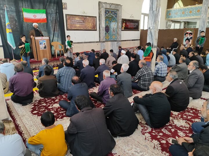 تصاویر/ نماز عبادی سیاسی جمعه قمصر