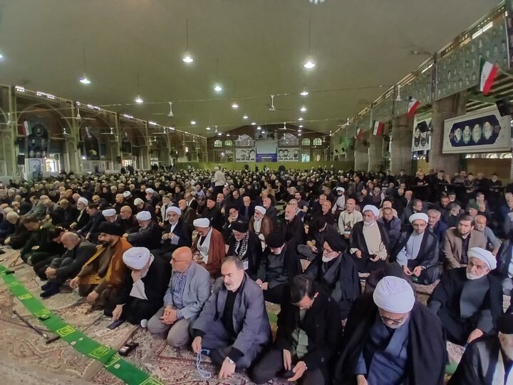 تصاویر/ دسته عزای اربعین شهادت امام خامنه ای تا مصلّای نماز جمعه بهشهر