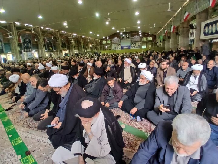 تصاویر/ دسته عزای اربعین شهادت امام خامنه ای تا مصلّای نماز جمعه بهشهر