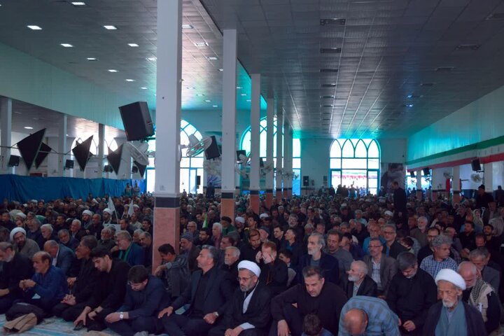 تصاویر/ نماز عبادی سیاسی جمعه آران وبیدگل