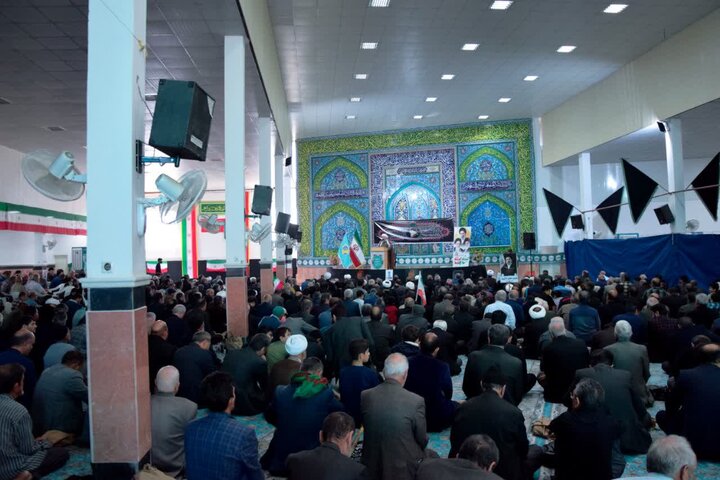 تصاویر/ نماز عبادی سیاسی جمعه آران وبیدگل