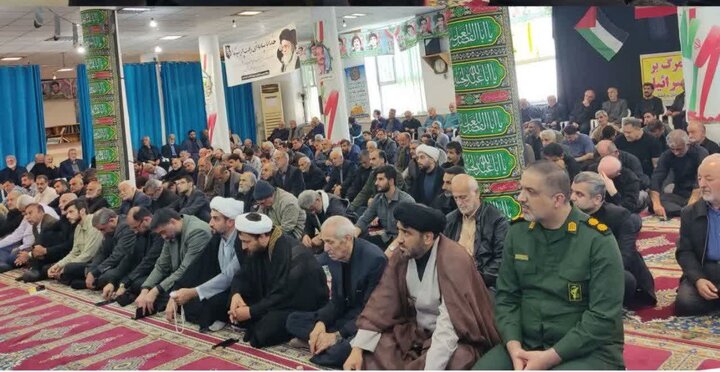 تصاویر / برگزاری مراسم عبادی سیاسی نماز جمعه بخش «نشتا» به امامت حجت الاسلام و المسلمین جوادی مقدم