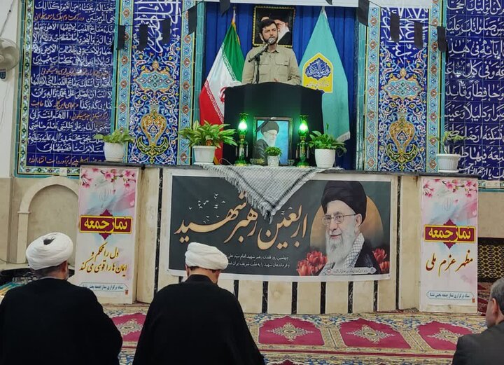 تصاویر / برگزاری مراسم عبادی سیاسی نماز جمعه بخش «نشتا» به امامت حجت الاسلام و المسلمین جوادی مقدم