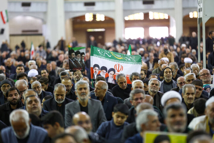تصاویر | مراسم اربعین رهبر شهید انقلاب در تبریز