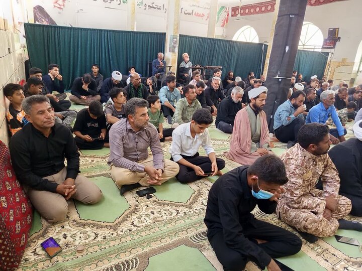 تصاویر/ اقامه نماز جمعه در بخش اسماعیلی