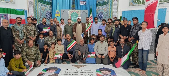تصاویر/ اقامه نماز جمعه در شهر ریگان