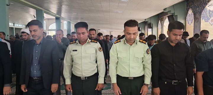 تصاویر/ اقامه نماز جمعه در شهر عنبرآباد