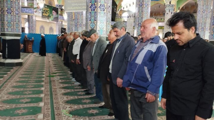 تصاویر/ اقامه نماز جمعه در شهر کوهبنان