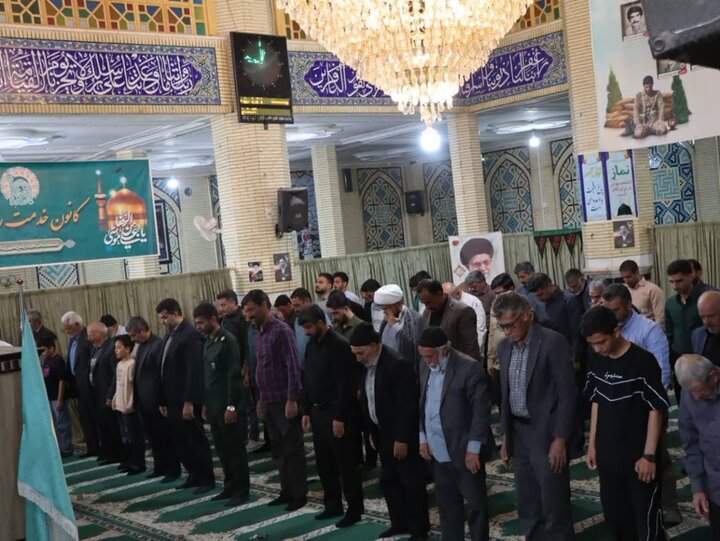 تصاویر/ اقامه نماز جمعه در شهر زیدآباد