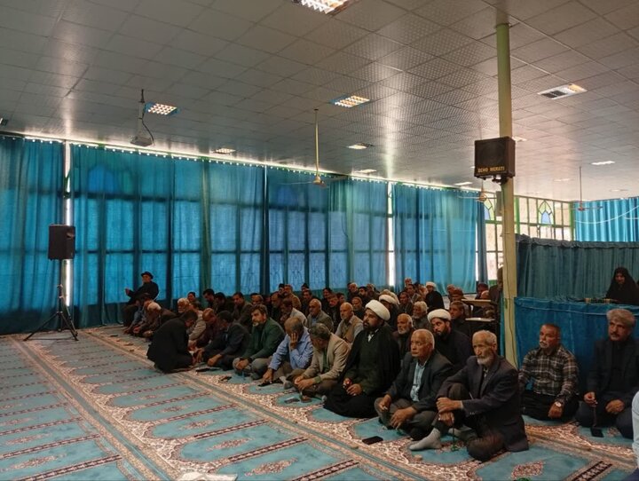 تصاویر/ اقامه نماز جمعه در شهر یزدان آباد