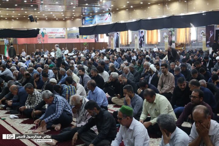 نمازجمعه شهر خورموج به روایت تصاویر