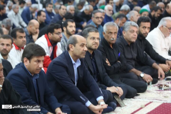 نمازجمعه شهر خورموج به روایت تصاویر
