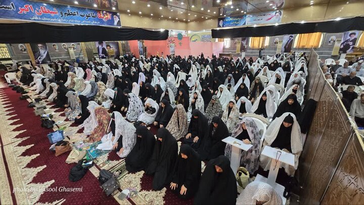 نمازجمعه شهر خورموج به روایت تصاویر