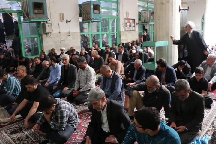 تصاویر/ نماز عبادی سیاسی جمعه در قرچک