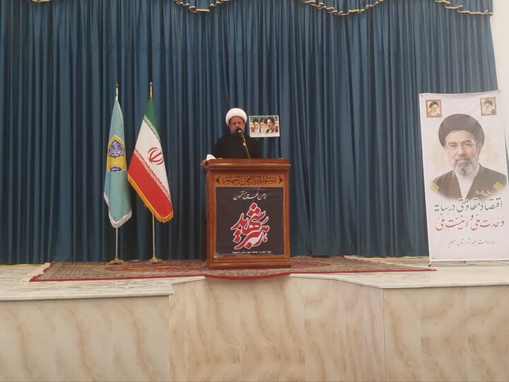تصاویر/ آیین عبادی سیاسی نمازجمعه شهر عسلویه