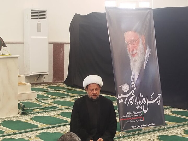 تصاویر/ آیین عبادی سیاسی نمازجمعه شهر عسلویه