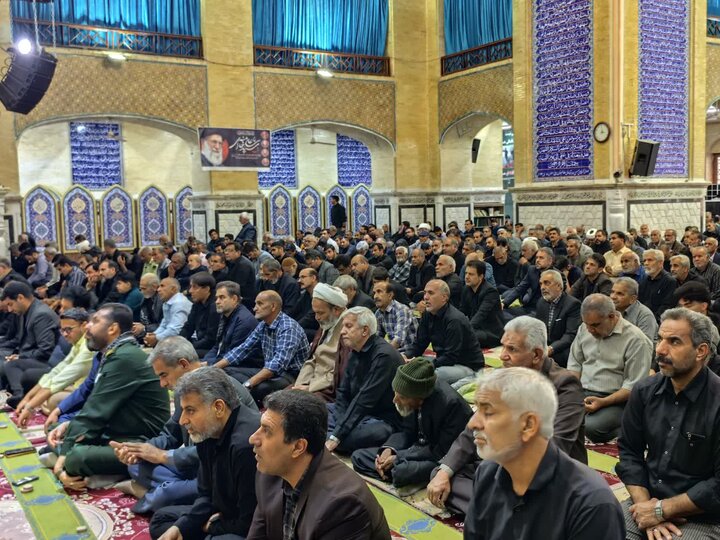 تصاویر/ اقامه نماز جمعه در شهر بم