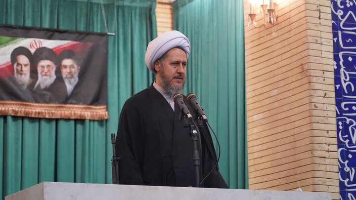 تصاویر/ اقامه آیین عبادی سیاسی نماز جمعه خوی