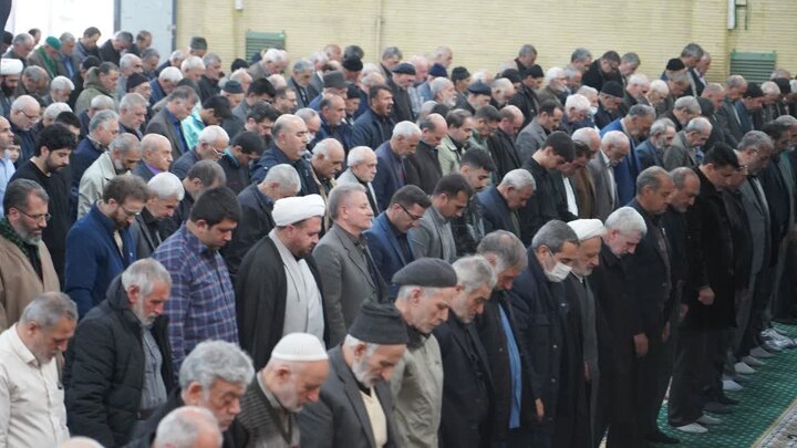 تصاویر/ اقامه آیین عبادی سیاسی نماز جمعه خوی