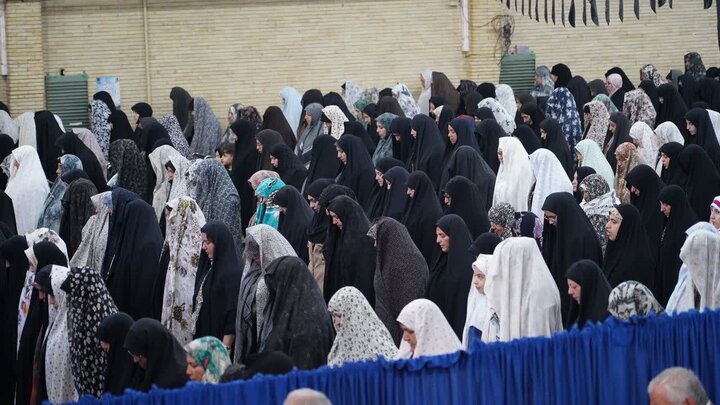 تصاویر/ اقامه آیین عبادی سیاسی نماز جمعه خوی