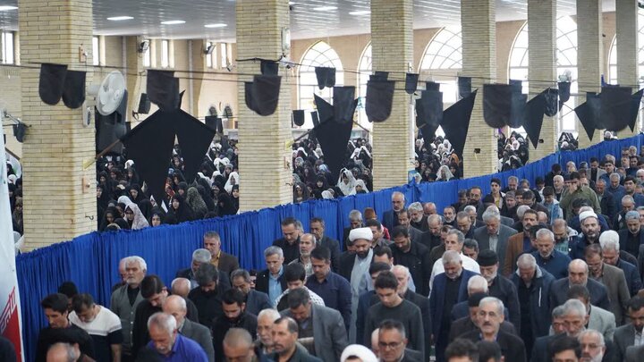 تصاویر/ اقامه آیین عبادی سیاسی نماز جمعه خوی