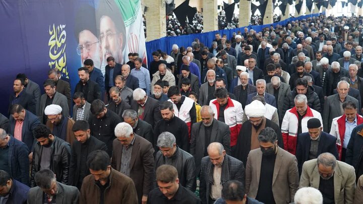 تصاویر/ اقامه آیین عبادی سیاسی نماز جمعه خوی