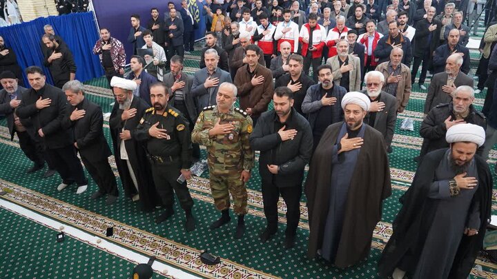 تصاویر/ اقامه آیین عبادی سیاسی نماز جمعه خوی