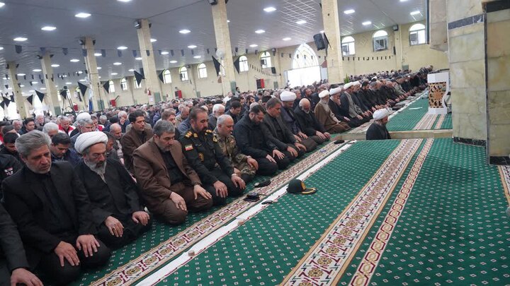 تصاویر/ اقامه آیین عبادی سیاسی نماز جمعه خوی