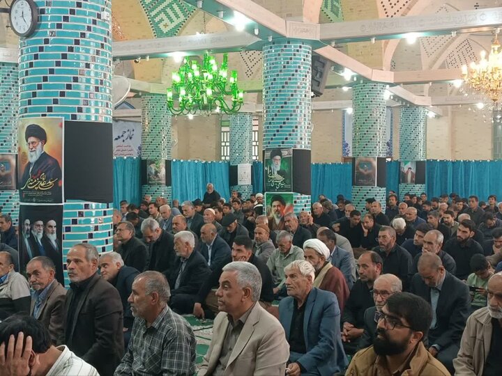تصاویر/ اقامه نماز جمعه در شهر انار