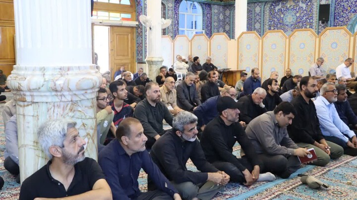 نماز جمعه خارگ به روایت تصویر