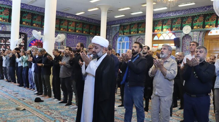 نماز جمعه خارگ به روایت تصویر