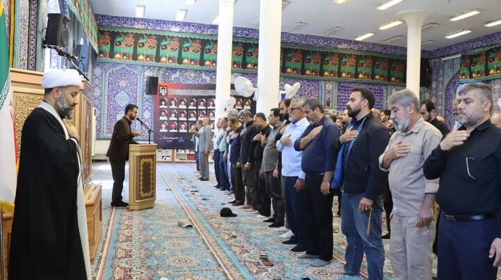 نماز جمعه خارگ به روایت تصویر