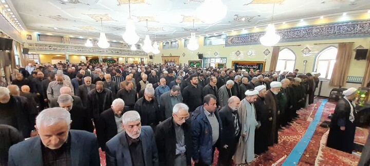 تصاویر / اقامه نماز عبادی سیاسی شهرستان اسکو