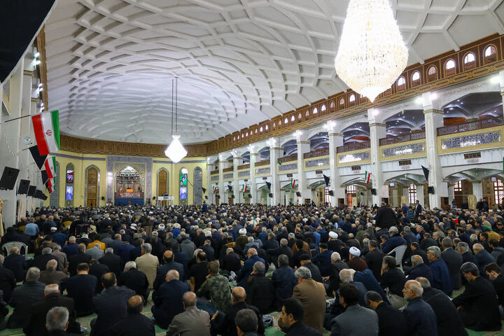 تصاویر / اقامه نماز عبادی سیاسی شهرستان تبریز