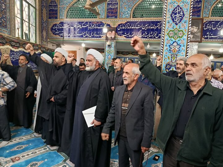 تصاویر / برگزاری نماز دشمن شکن و وحدت بخش نماز جمعه در بخش لاریجان شهرستان آمل به امامت حجت الاسلام و المسلمین شکری