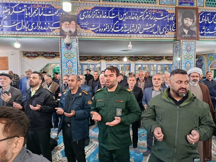 تصاویر / برگزاری نماز دشمن شکن و وحدت بخش نماز جمعه در بخش لاریجان شهرستان آمل به امامت حجت الاسلام و المسلمین شکری