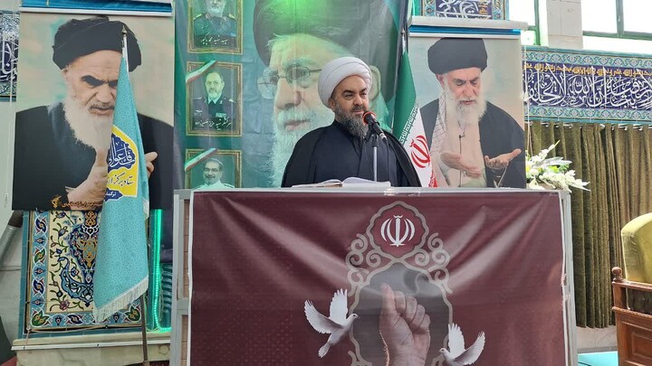 تصاویر / اقامه نماز عبادی سیاسی شهرستان ترکمنچای